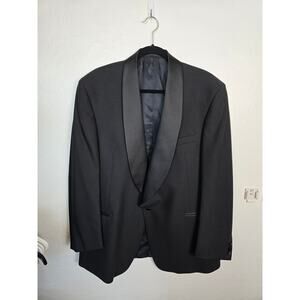 Gianfranco Ruffini Italy 100% worsted wool size 46R Black